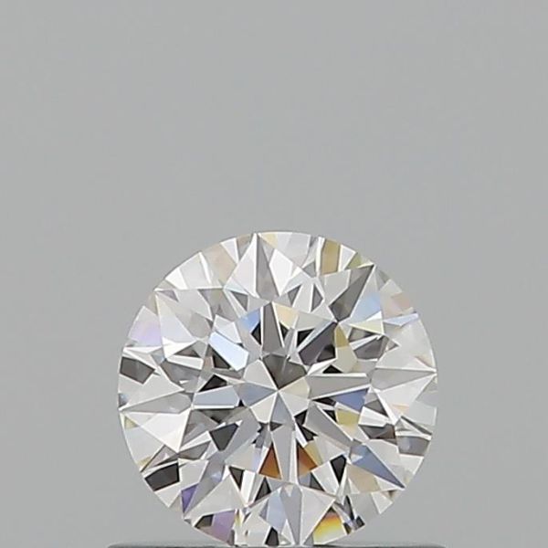 ROUND 0.64 F VVS2 EX-EX-EX - 100760380222 GIA Diamond