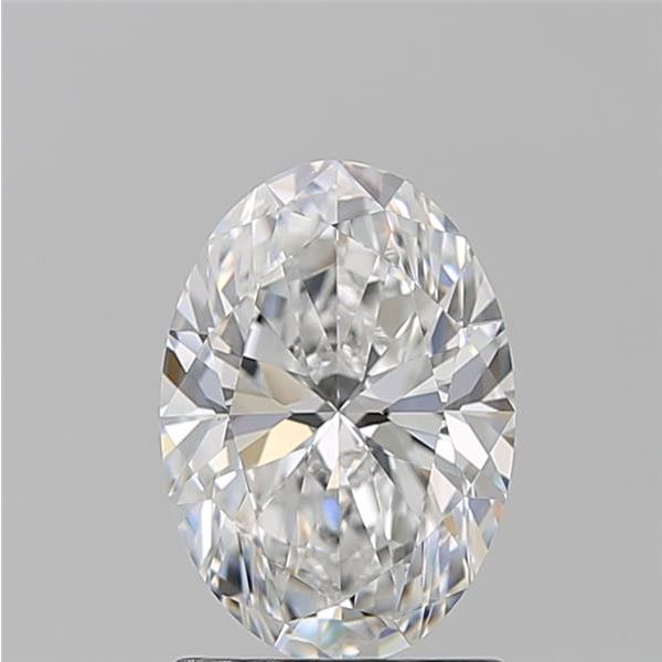 OVAL 1.51 D VS1 --EX-EX - 100760456257 GIA Diamond