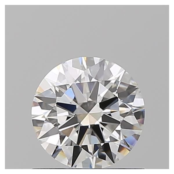 ROUND 0.72 F VVS2 EX-EX-EX - 100760527091 GIA Diamond