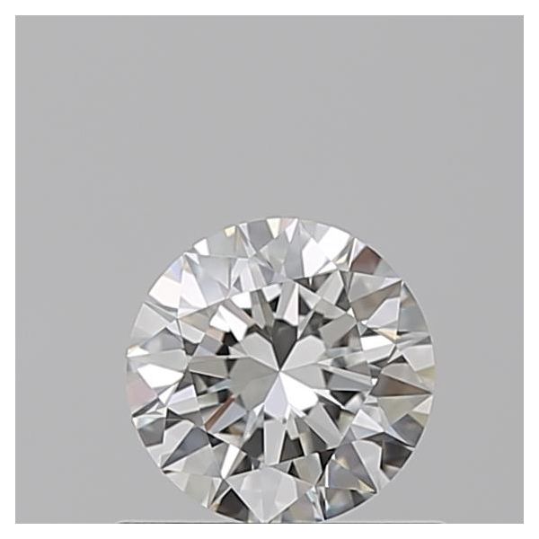 ROUND 0.61 F VVS2 EX-EX-EX - 100760542274 GIA Diamond