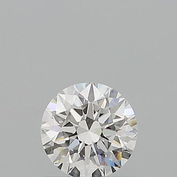 ROUND 0.53 F VVS2 EX-EX-EX - 100760631884 GIA Diamond