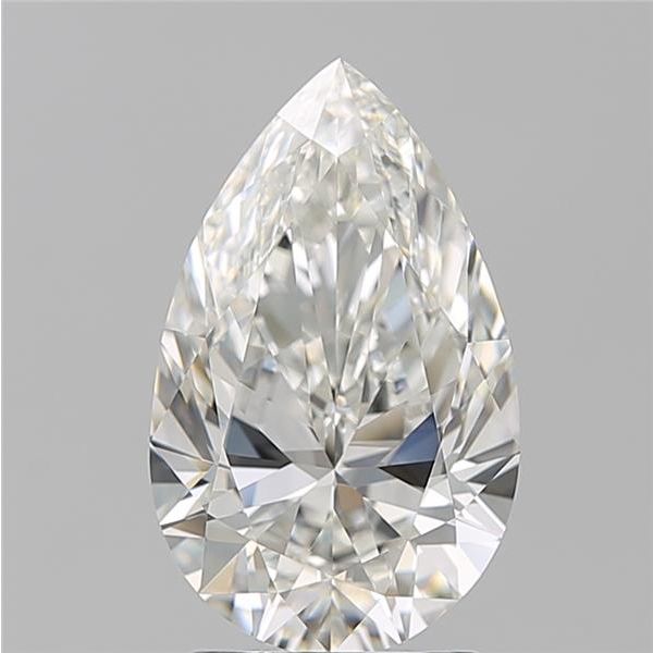 PEAR 2.5 H VVS1 --EX-VG - 100760790432 GIA Diamond