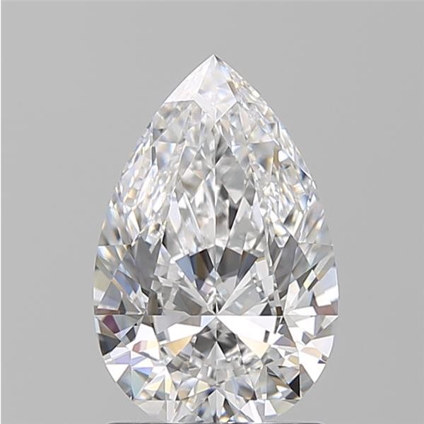 PEAR 1.52 D VVS1 --EX-EX - 100760805291 GIA Diamond