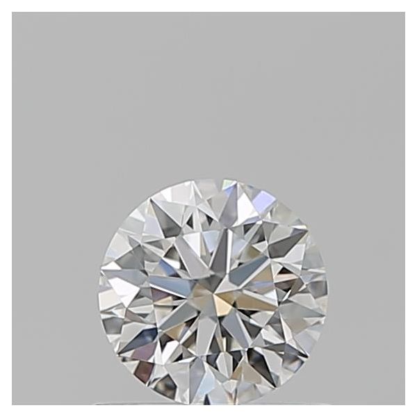 ROUND 0.53 F VVS2 EX-EX-EX - 100760816174 GIA Diamond