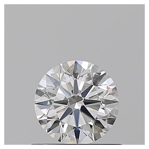 ROUND 0.61 F VVS2 EX-EX-EX - 100760817806 GIA Diamond