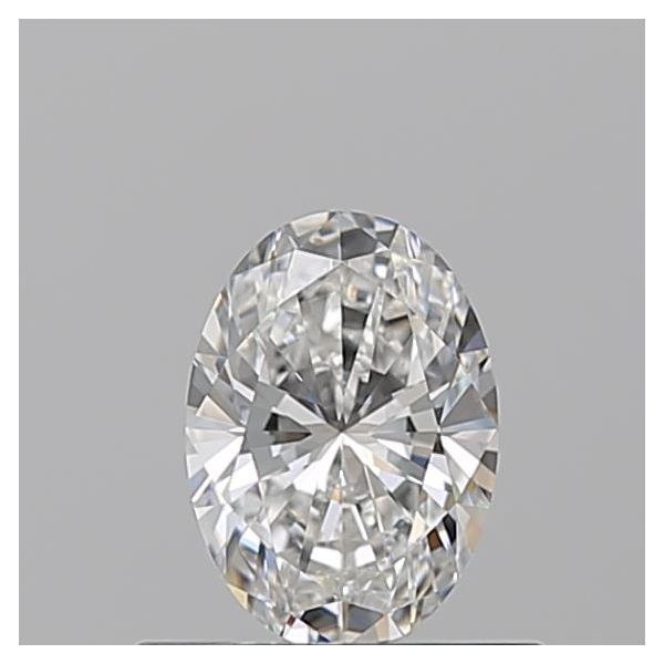 OVAL 0.5 F VVS1 --EX-EX - 100760826589 GIA Diamond