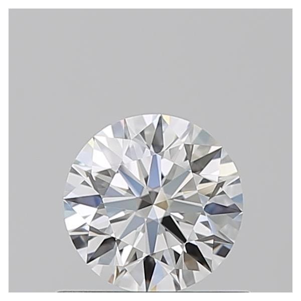 ROUND 0.6 F VVS2 EX-EX-EX - 100760881948 GIA Diamond