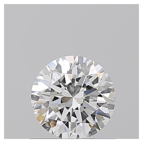 ROUND 0.57 F VVS2 EX-EX-EX - 100760945484 GIA Diamond