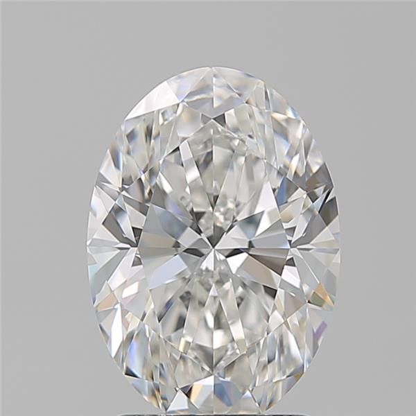 OVAL 2.2 F VVS2 --EX-EX - 100760953435 GIA Diamond