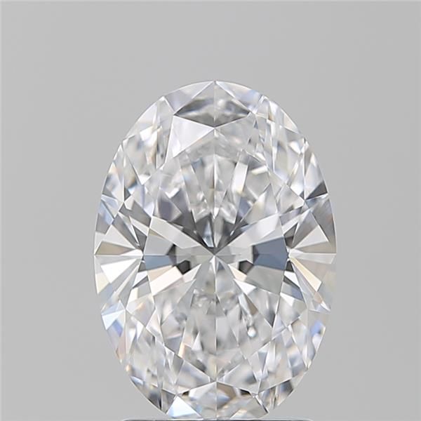 OVAL 2.07 D VVS1 --EX-EX - 100760962281 GIA Diamond