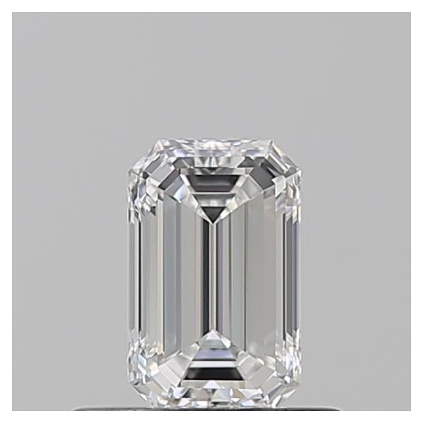EMERALD 0.5 F VVS1 --VG-EX - 100761002647 GIA Diamond