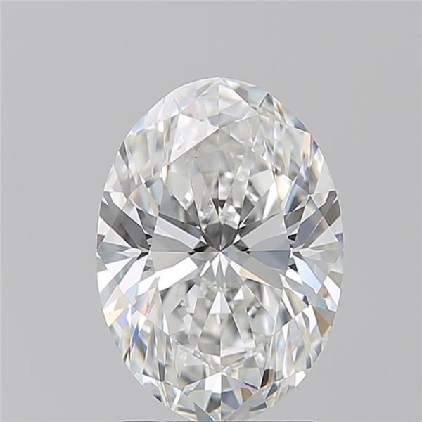 OVAL 2.2 F VVS2 --EX-EX - 100761162104 GIA Diamond