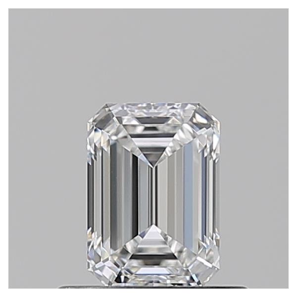 EMERALD 0.6 E VVS2 --EX-EX - 100761192396 GIA Diamond