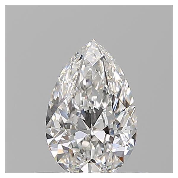 PEAR 0.55 F VVS1 --EX-VG - 100761210160 GIA Diamond