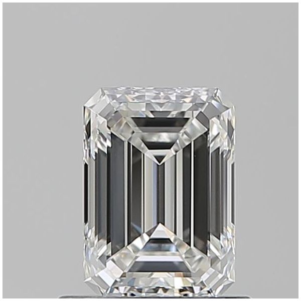 EMERALD 0.81 F VVS1 --VG-EX - 100761233575 GIA Diamond