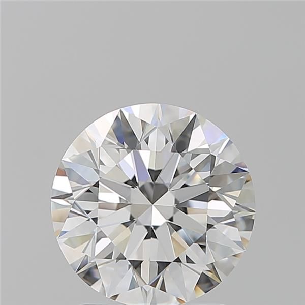 ROUND 2.01 F VVS2 EX-EX-EX - 100761253556 GIA Diamond