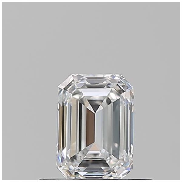 EMERALD 0.5 E VVS2 --EX-EX - 100761266443 GIA Diamond