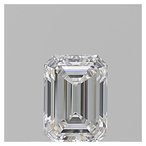 EMERALD 0.53 E VS2 --EX-EX - 100761306052 GIA Diamond