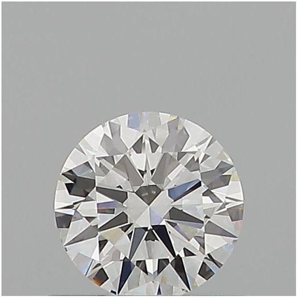 ROUND 0.54 F VVS2 EX-EX-EX - 100761317429 GIA Diamond