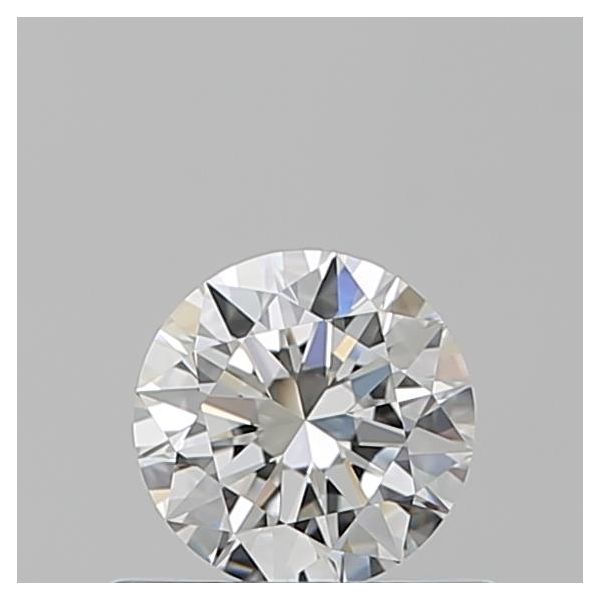 ROUND 0.51 F VVS1 EX-EX-EX - 100761324362 GIA Diamond