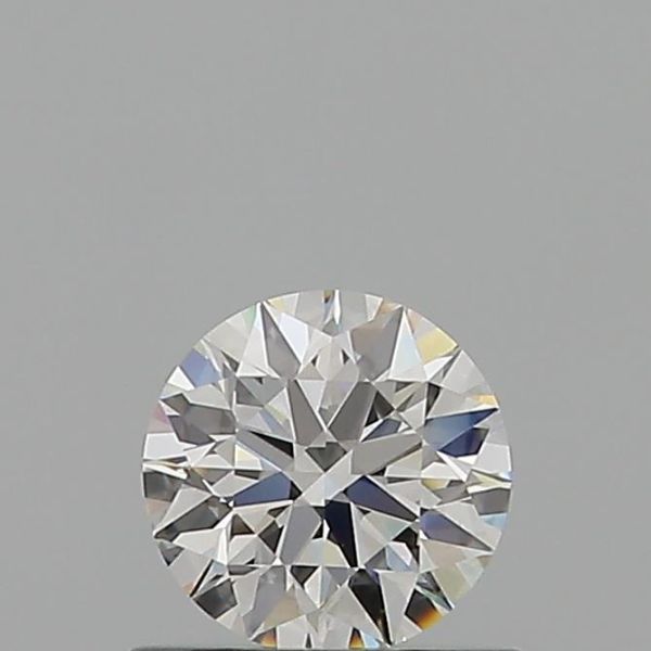 ROUND 0.61 F VVS1 EX-EX-EX - 100761334335 GIA Diamond