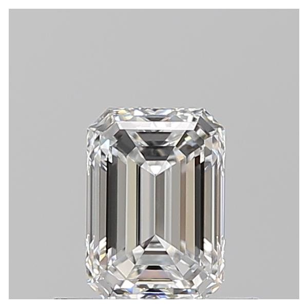 EMERALD 0.58 E VVS1 --EX-EX - 100761375931 GIA Diamond