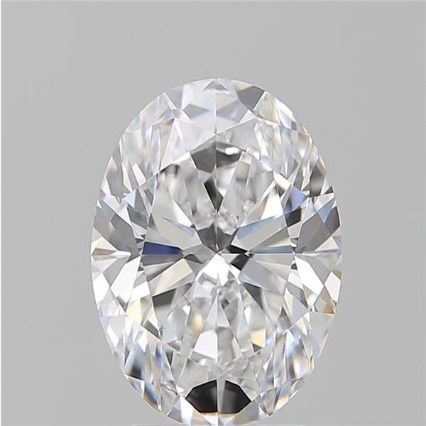 OVAL 2.51 D VS2 --EX-EX - 100761391375 GIA Diamond