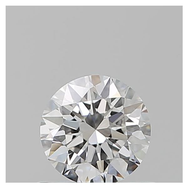 ROUND 0.59 F VVS1 EX-EX-EX - 100761436141 GIA Diamond