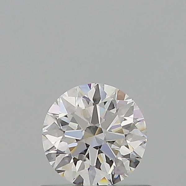 ROUND 0.6 F VVS2 EX-EX-EX - 100761442151 GIA Diamond