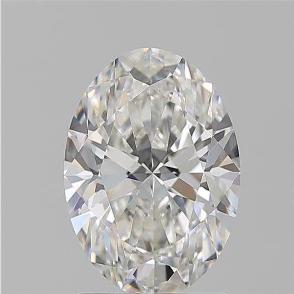 OVAL 1.71 G VVS2 --EX-EX - 100761444344 GIA Diamond