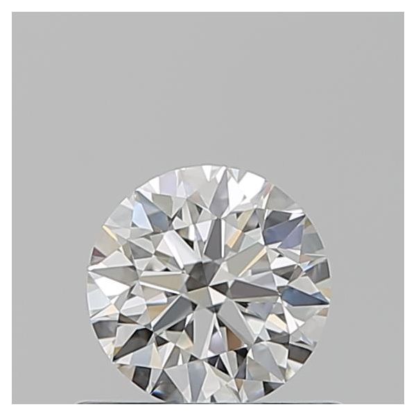 ROUND 0.57 F VVS1 EX-EX-EX - 100761450102 GIA Diamond