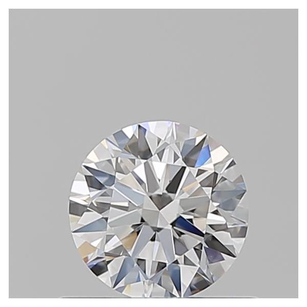 ROUND 0.56 F VVS1 EX-EX-EX - 100761467353 GIA Diamond