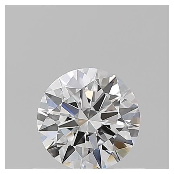 ROUND 0.54 F VVS1 EX-EX-EX - 100761483760 GIA Diamond