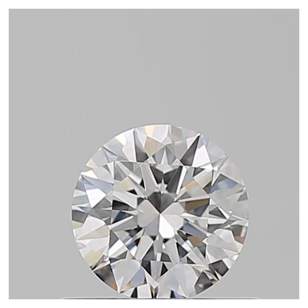 ROUND 0.53 F VVS1 EX-EX-EX - 100765598408 GIA Diamond