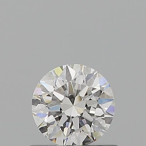 ROUND 0.62 F VVS1 EX-EX-EX - 100765614118 GIA Diamond