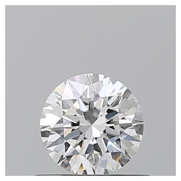 ROUND 0.52 F VVS1 EX-EX-EX - 100765619026 GIA Diamond