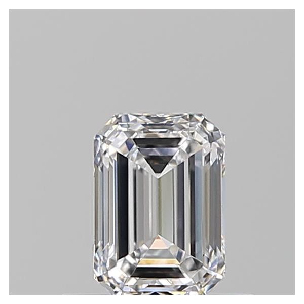 EMERALD 0.53 D VVS2 --VG-VG - 100765622304 GIA Diamond