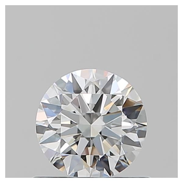 ROUND 0.62 F VVS1 EX-EX-EX - 100765622410 GIA Diamond