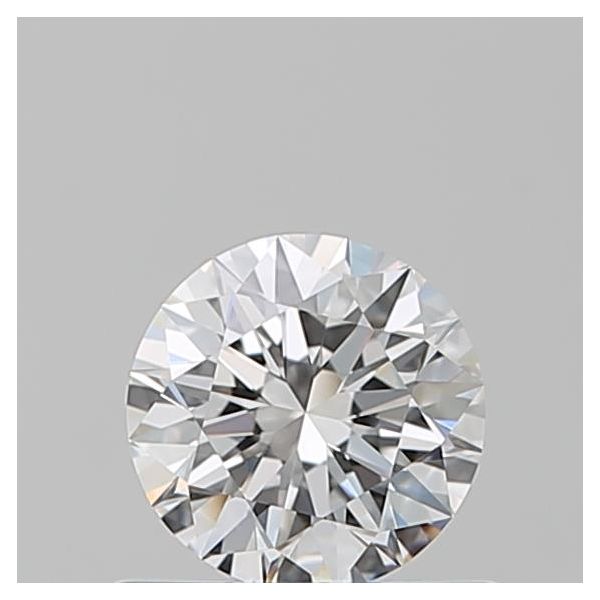 ROUND 0.6 F VVS2 EX-EX-EX - 100765635861 GIA Diamond