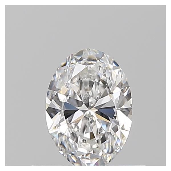 OVAL 0.5 E VVS2 --EX-EX - 100765645782 GIA Diamond