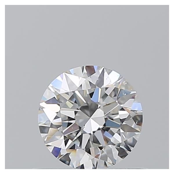 ROUND 0.6 F VS2 EX-EX-EX - 100765660231 GIA Diamond
