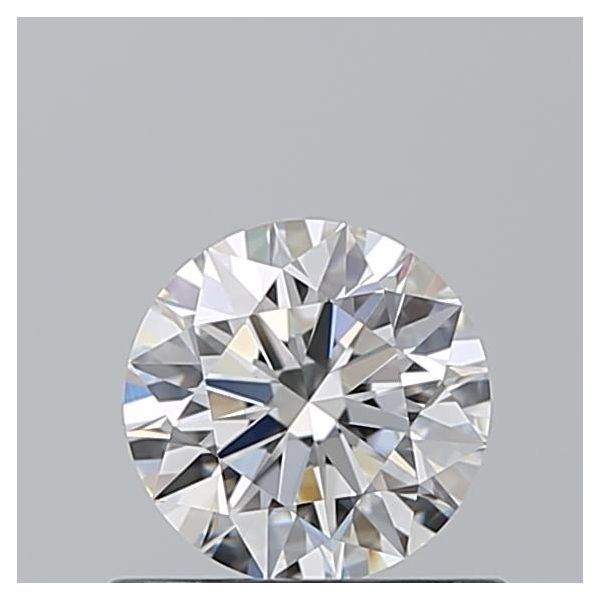 ROUND 0.62 F VVS2 EX-EX-EX - 100765663401 GIA Diamond