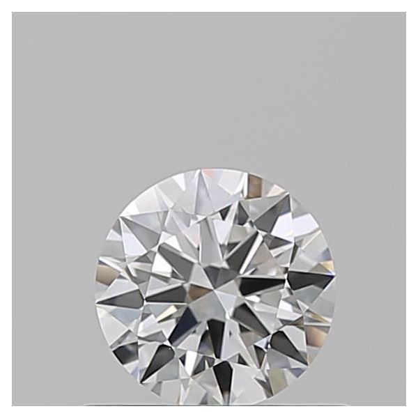 ROUND 0.52 F VVS2 EX-EX-EX - 100765664509 GIA Diamond