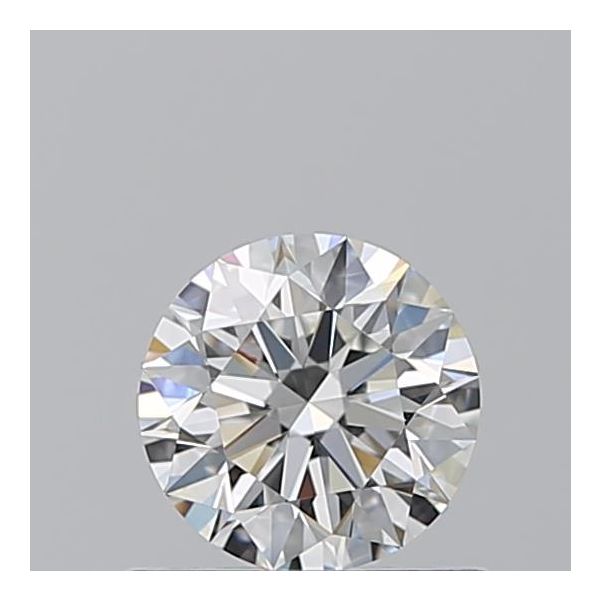 ROUND 0.51 F VVS2 EX-EX-EX - 100765666549 GIA Diamond