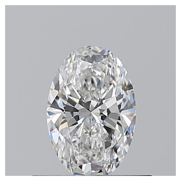 OVAL 0.51 E VS2 --EX-EX - 100765666798 GIA Diamond