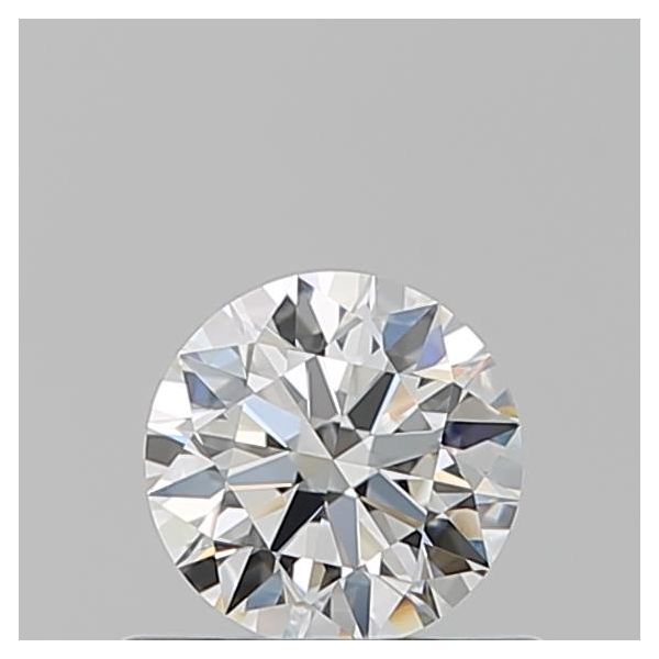 ROUND 0.53 H VVS2 EX-EX-EX - 100765679661 GIA Diamond