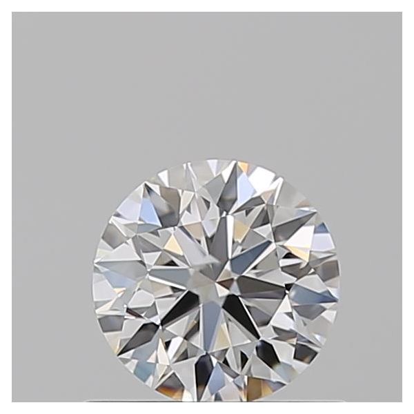 ROUND 0.61 F VVS2 EX-EX-EX - 100765683964 GIA Diamond