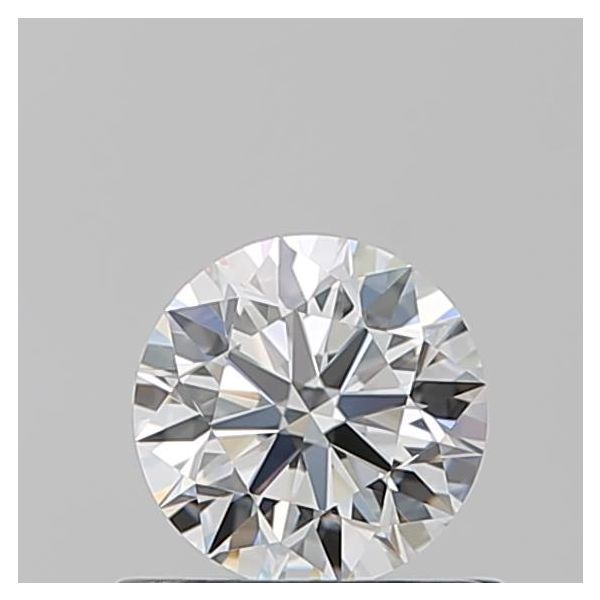 ROUND 0.59 F VVS2 EX-EX-EX - 100765694756 GIA Diamond