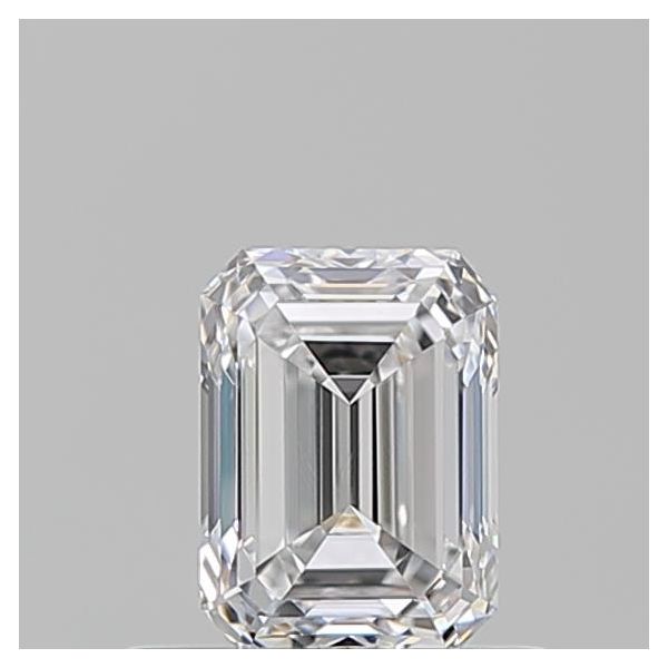 EMERALD 0.6 D VVS1 --VG-EX - 100765700545 GIA Diamond