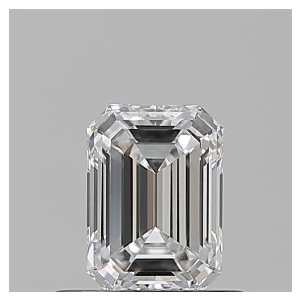 EMERALD 0.57 E VVS2 --EX-EX - 100765708240 GIA Diamond